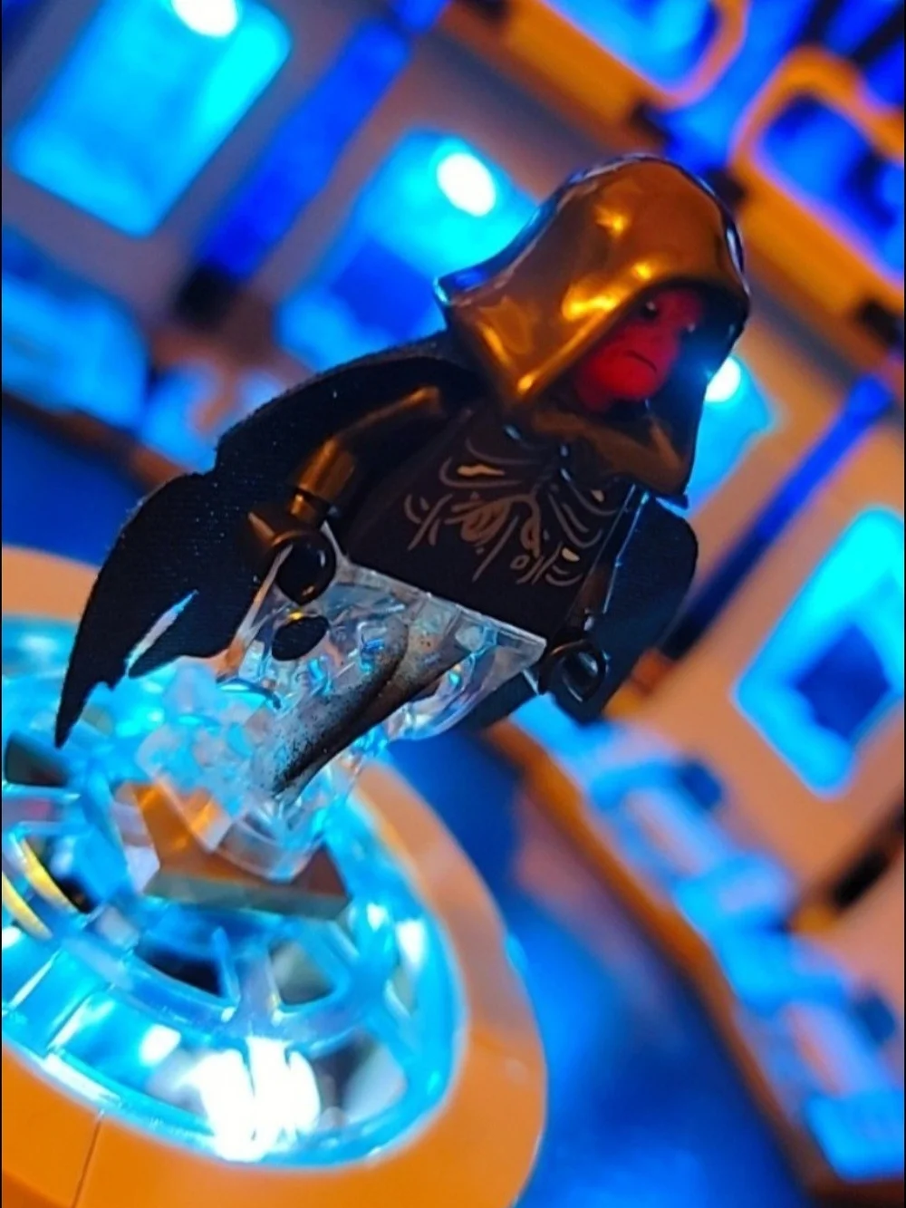Red Skull Minifigure Lego Compatible